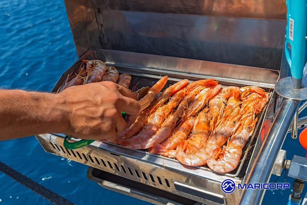 Boating and Grilling