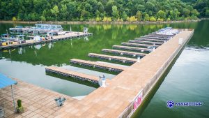 Aerial of Maricorp US Project: Hurricane Marina, on Center Hill Lake, Silver Point, TN