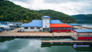 Aerial of Maricorp US Project: Hurricane Marina, on Center Hill Lake, Silver Point, TN