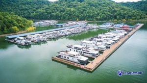 Aerial of Maricorp US Project: Hurricane Marina, on Center Hill Lake, Silver Point, TN